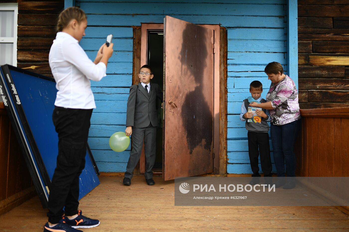 Сельская школа в селе Юрт-Акбалык