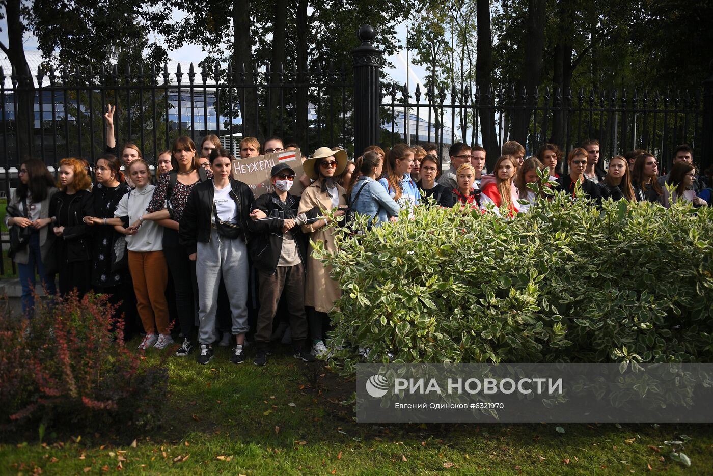 Акции протеста в Минске