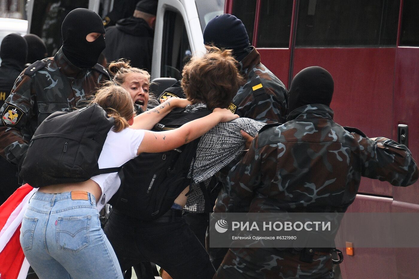 Акции протеста в Минске