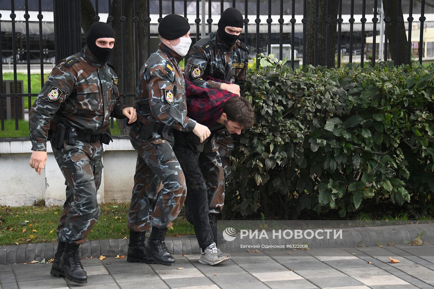Акции протеста в Минске