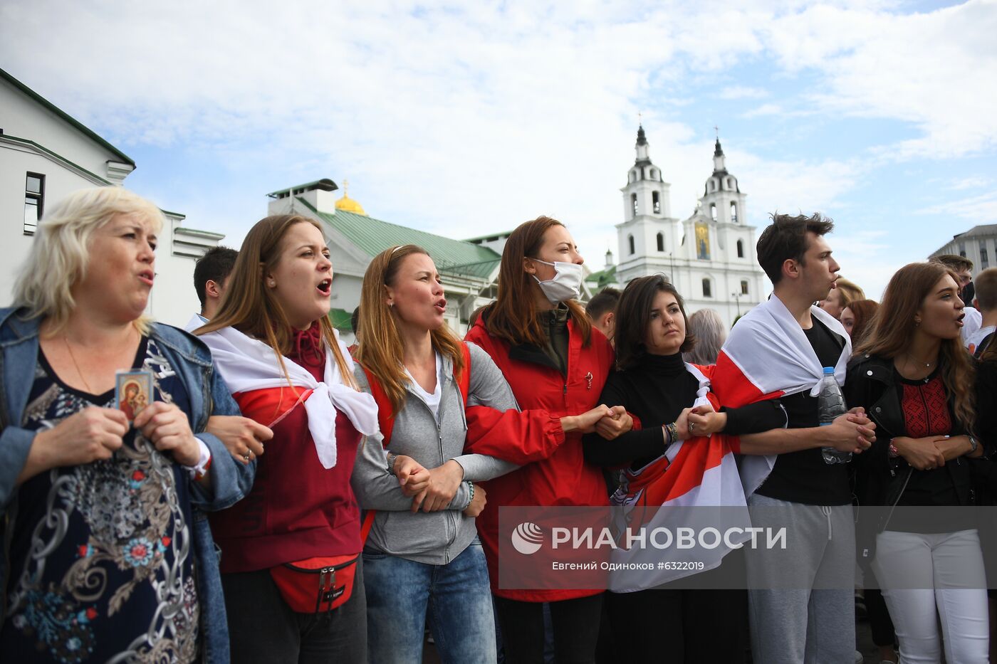 Акции протеста в Минске