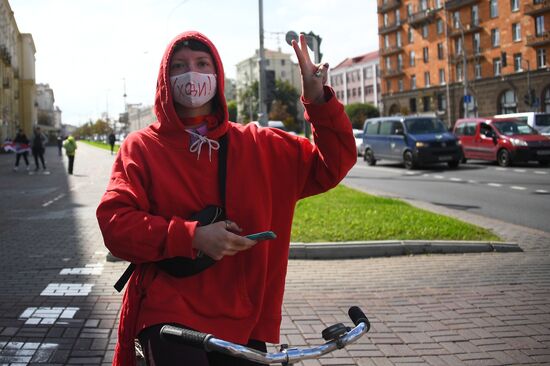 Акции протеста в Минске