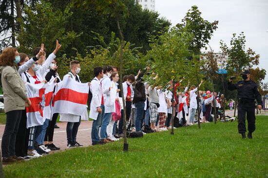 Акции протеста в Минске