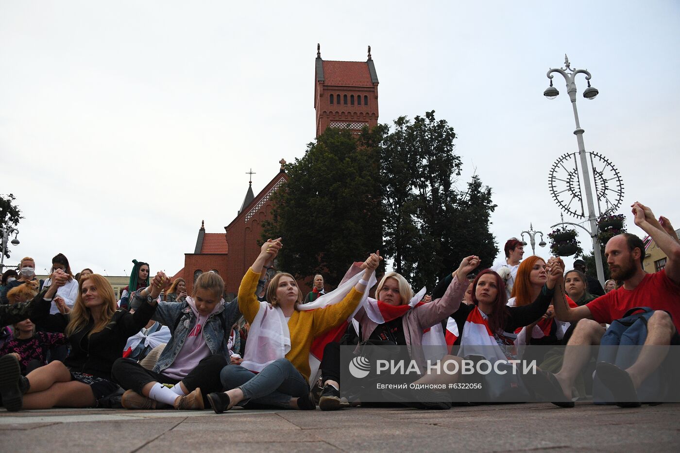 Акции протеста в Минске