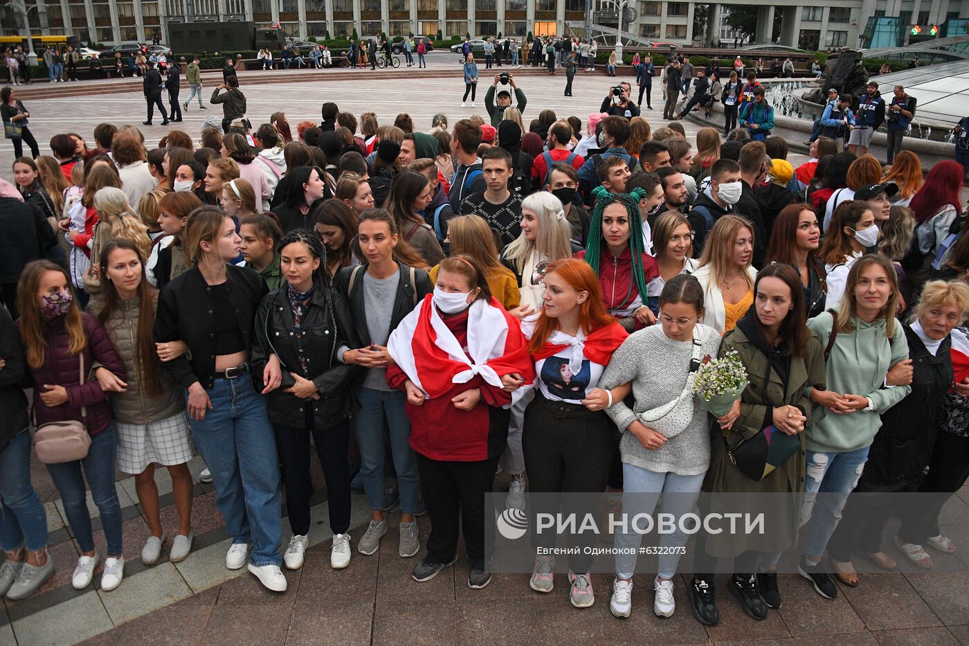 Акции протеста в Минске