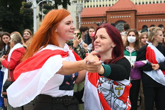 Акции протеста в Минске