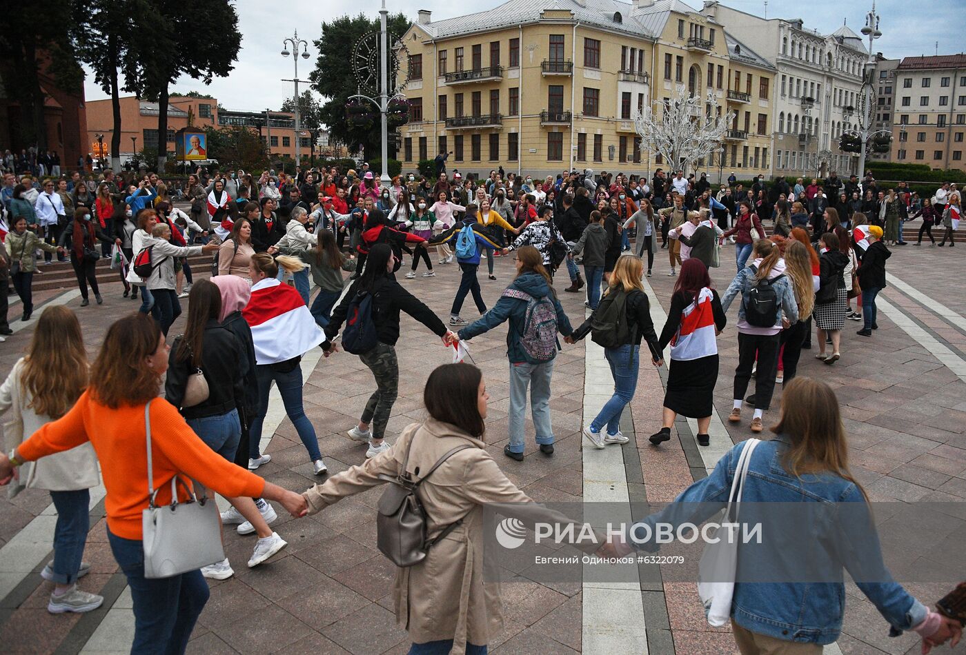 Акции протеста в Минске