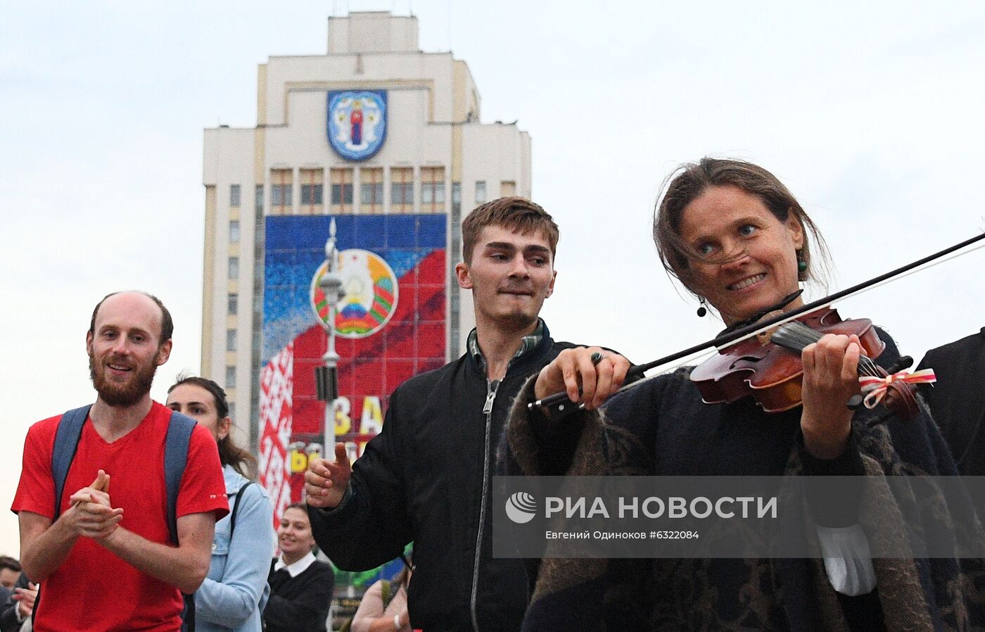 Акции протеста в Минске