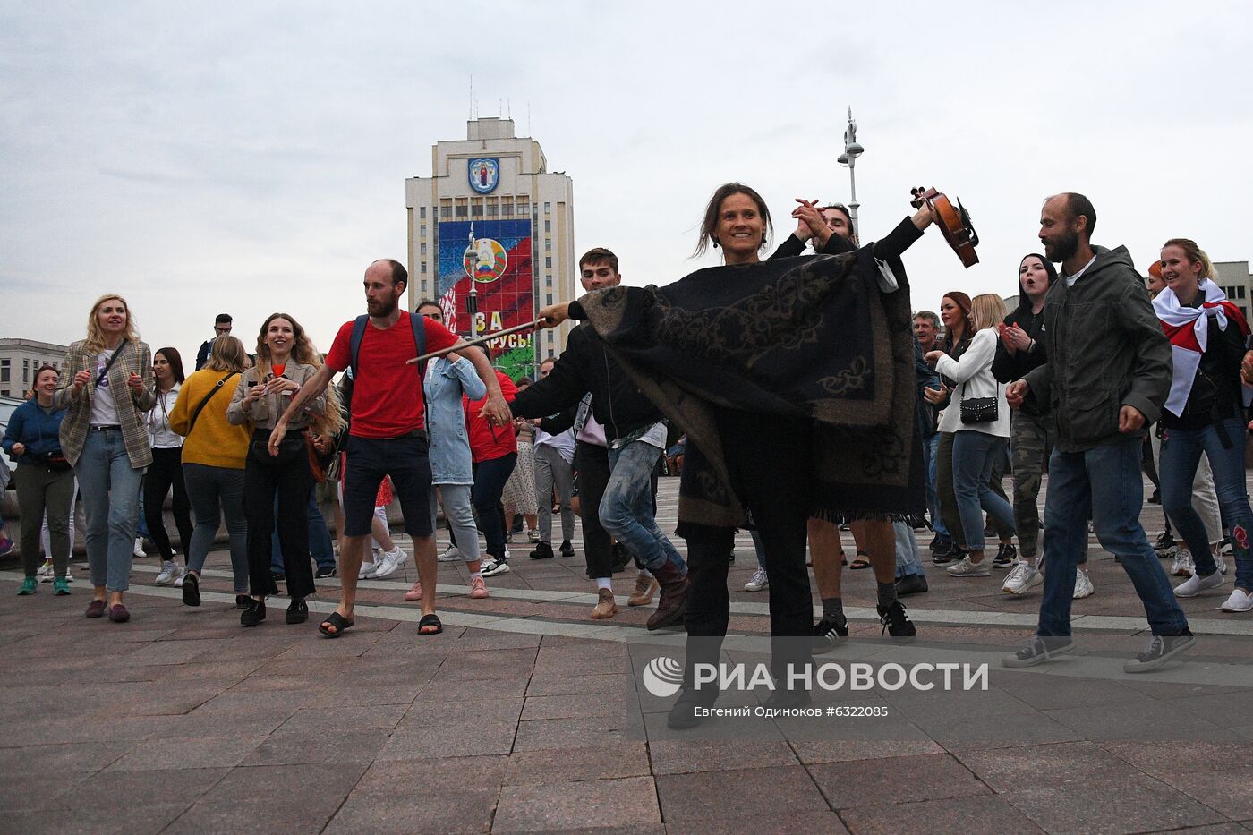 Акции протеста в Минске