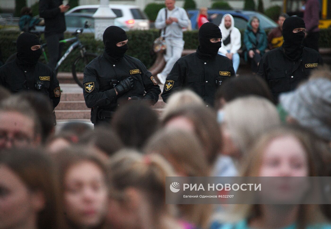 Акции протеста в Минске