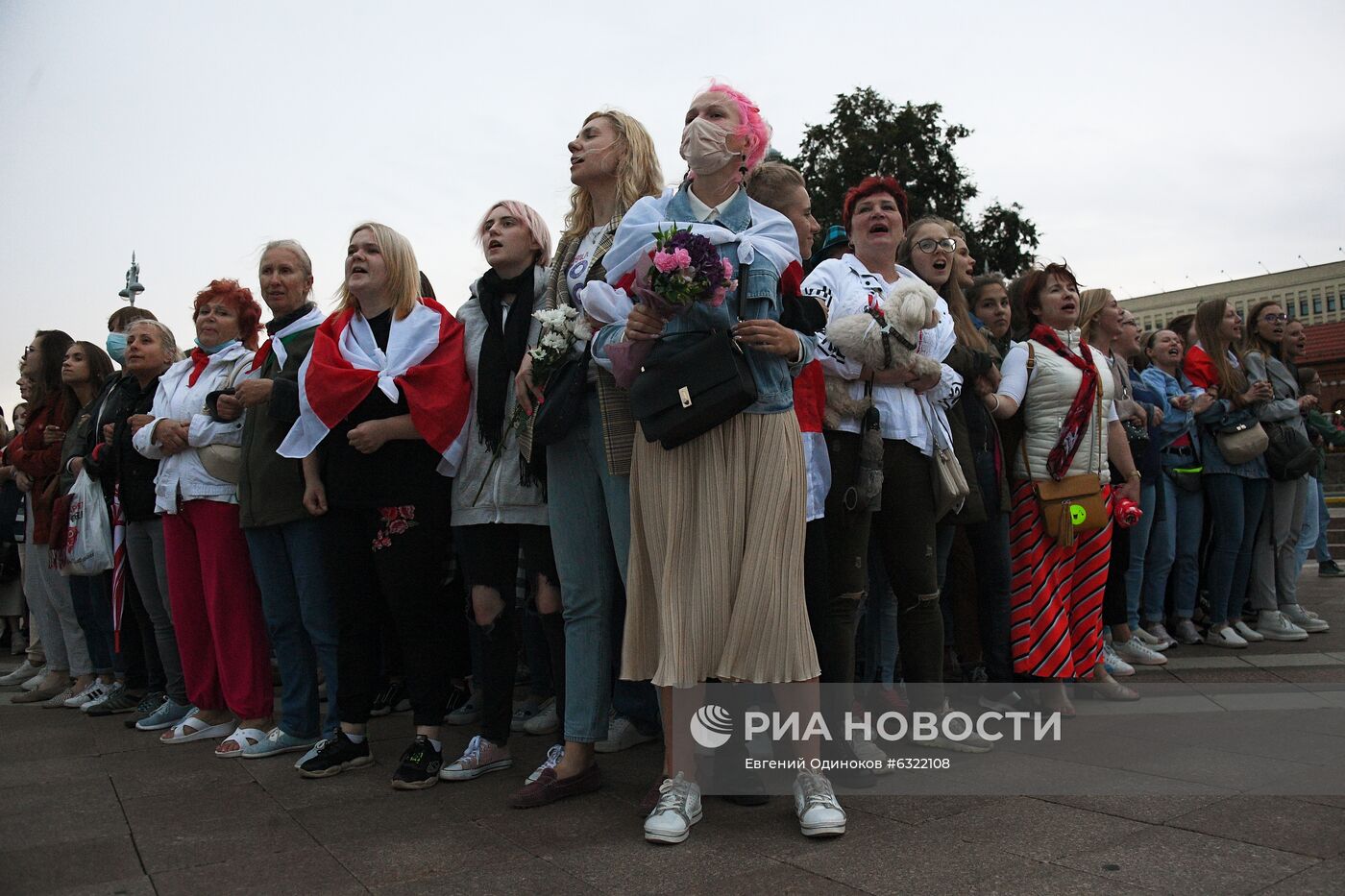 Акции протеста в Минске