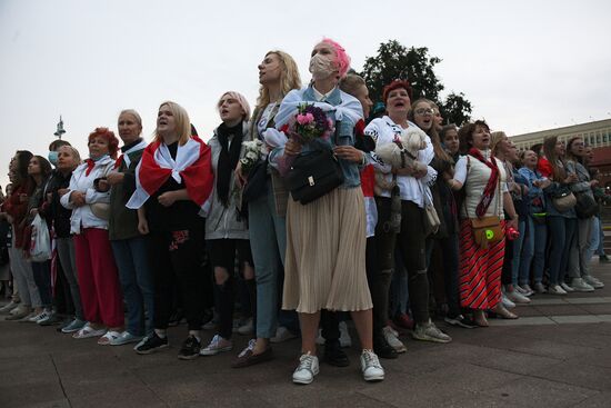 Акции протеста в Минске