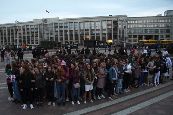 Акции протеста в Минске