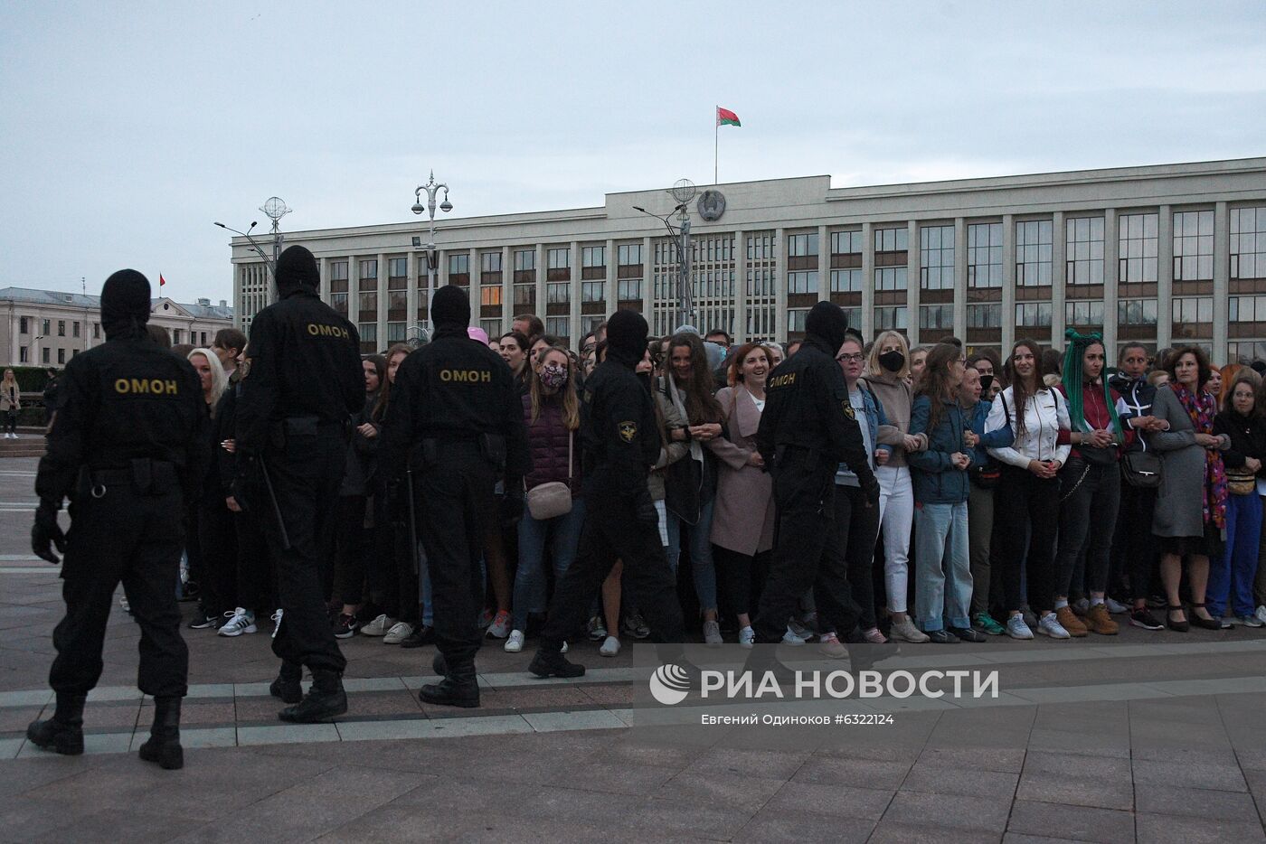 Акции протеста в Минске