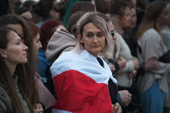 Акции протеста в Минске