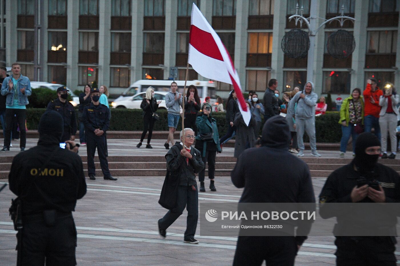 Акции протеста в Минске