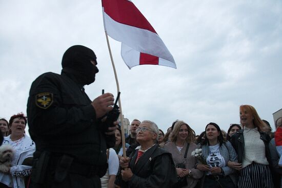 Акции протеста в Минске