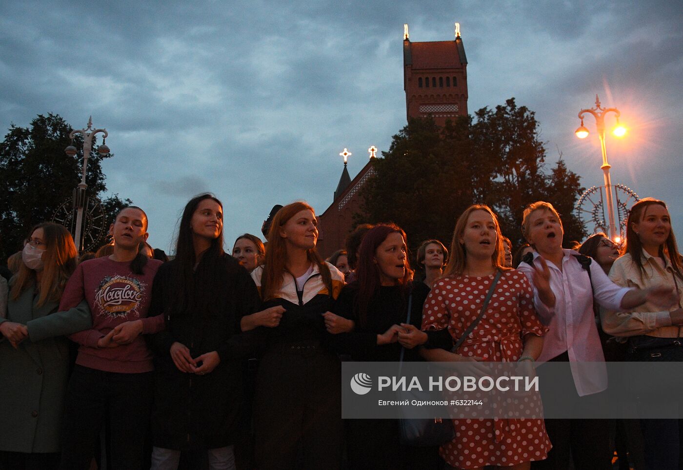 Акции протеста в Минске