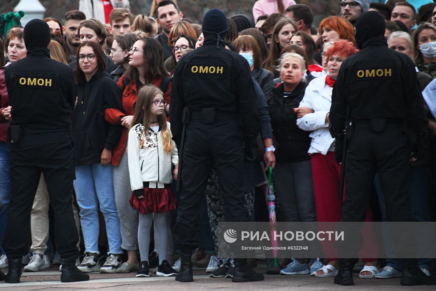 Акции протеста в Минске