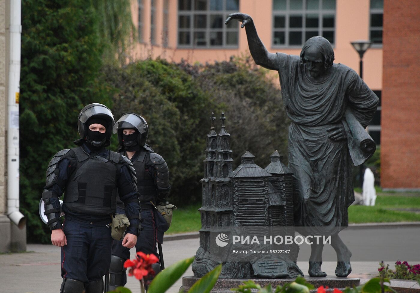 Акции протеста в Минске