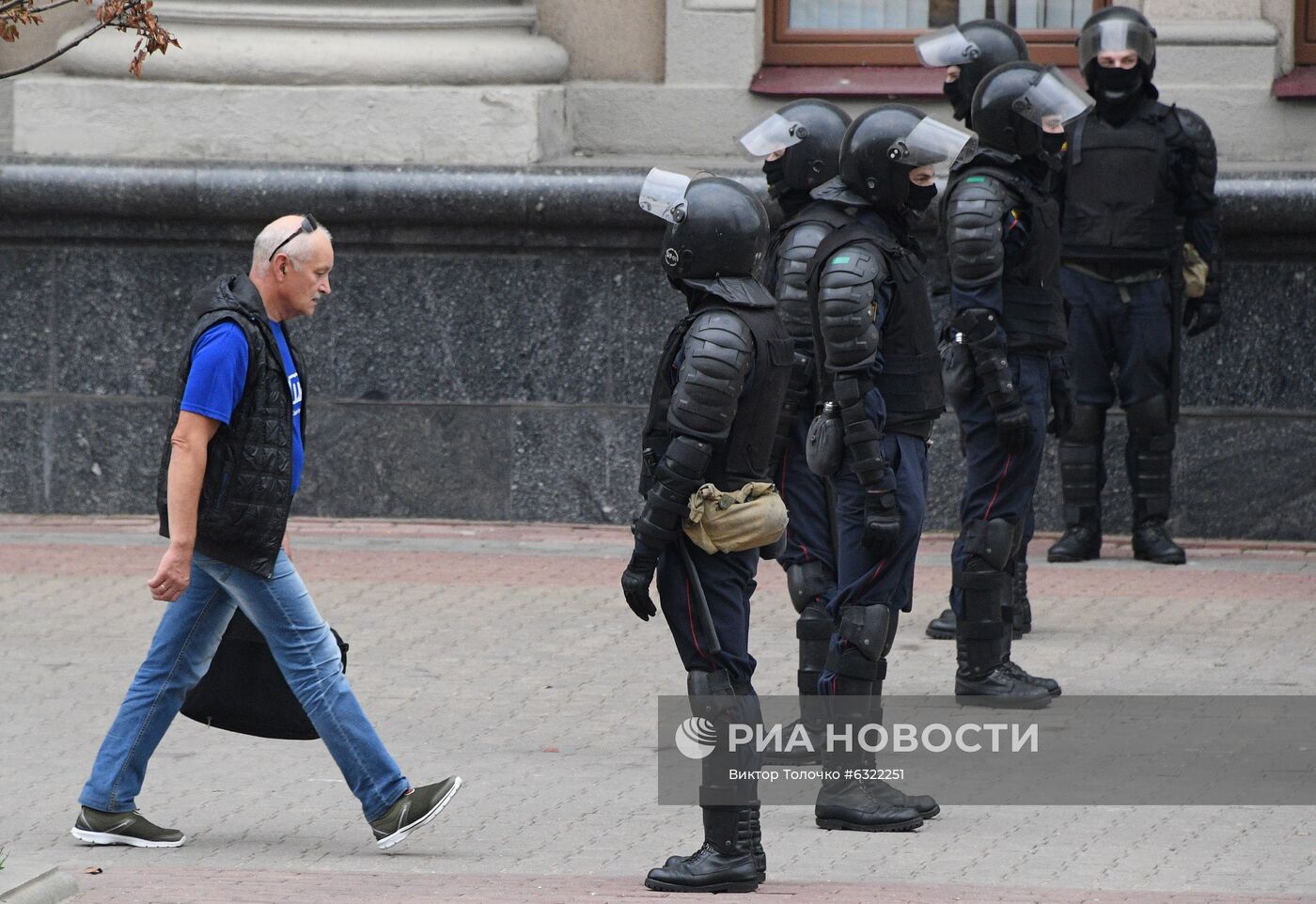 Акции протеста в Минске