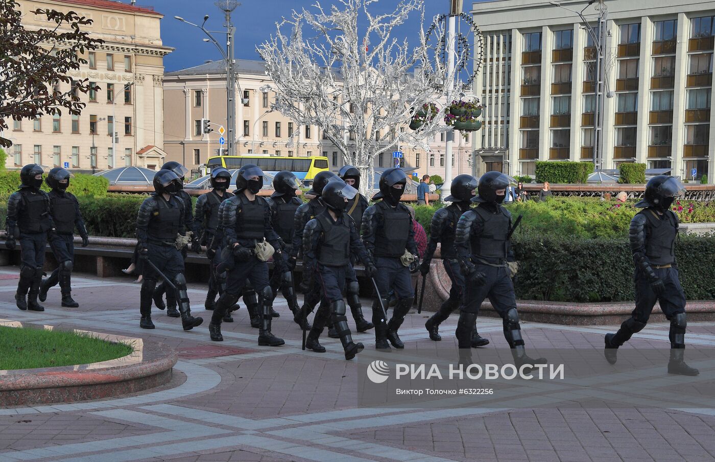 Акции протеста в Минске