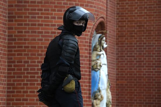 Акции протеста в Минске