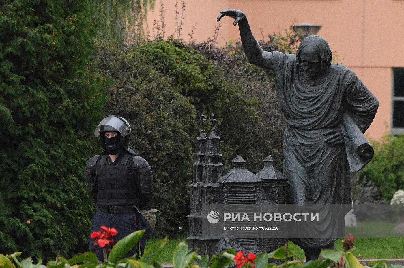 Акции протеста в Минске