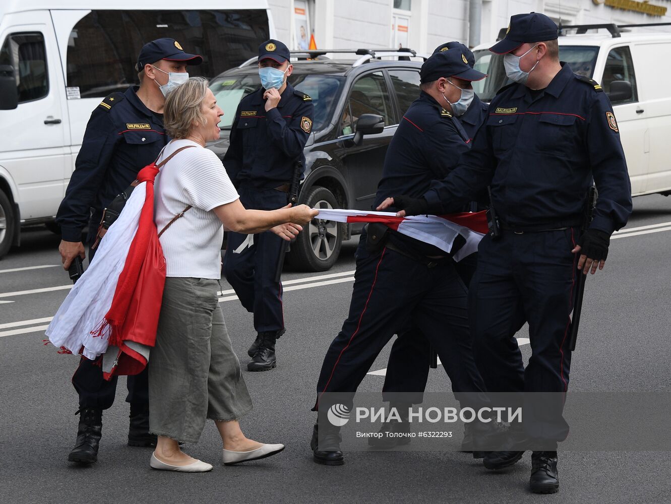 Акции протеста в Минске