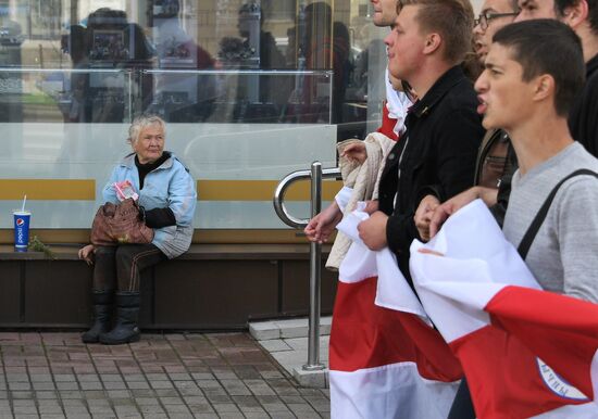 Акции протеста в Минске