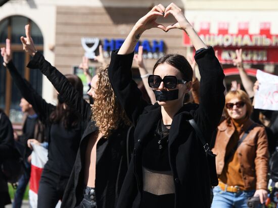 Акции протеста в Минске