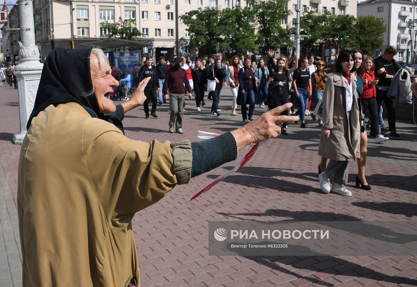 Акции протеста в Минске