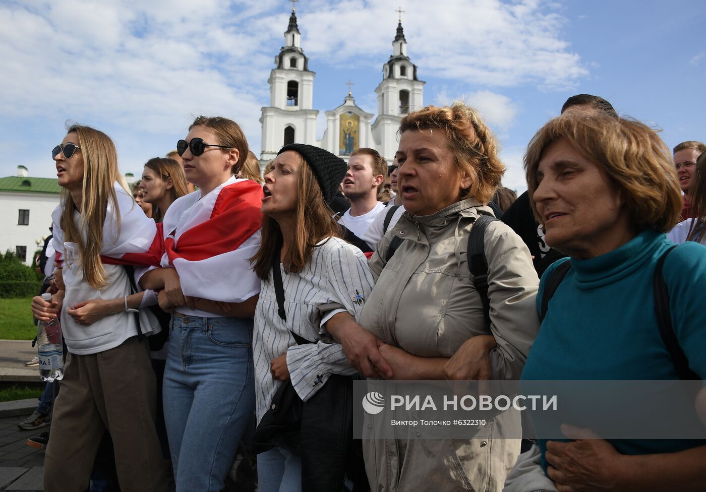 Акции протеста в Минске