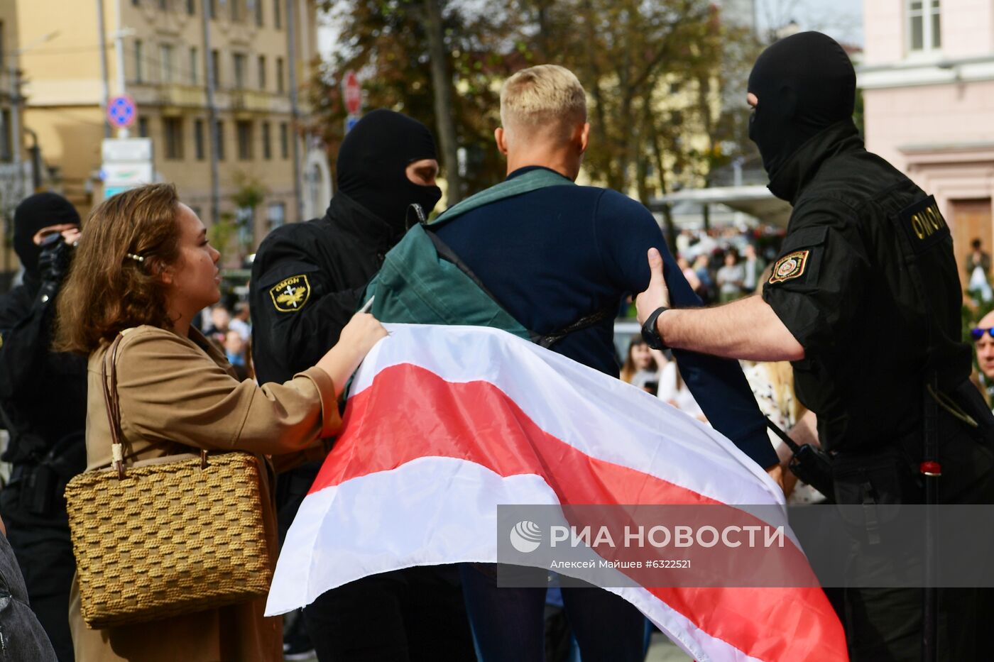 Акция студентов в Минске 