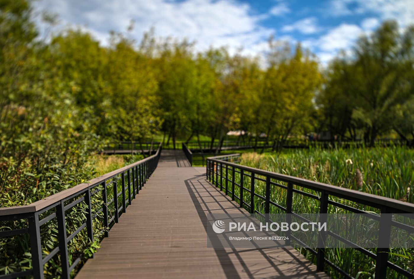 Итоги благоустройства набережной Москвы-реки в Капотне