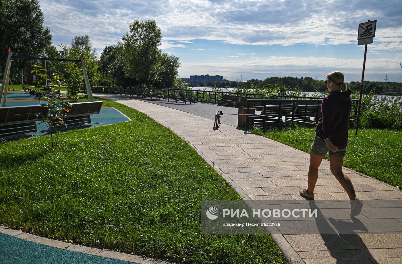 Итоги благоустройства набережной Москвы-реки в Капотне