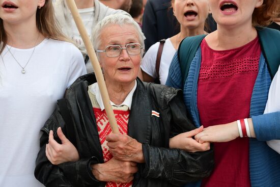 Акция протеста в Минске