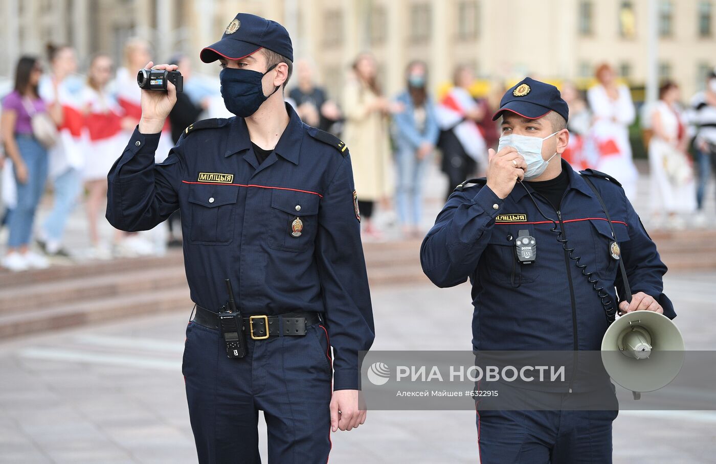 Акция протеста в Минске