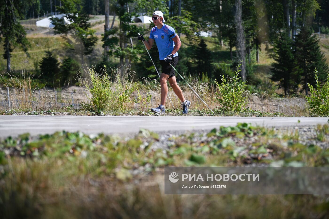 Биатлон. Тренировка сборной России