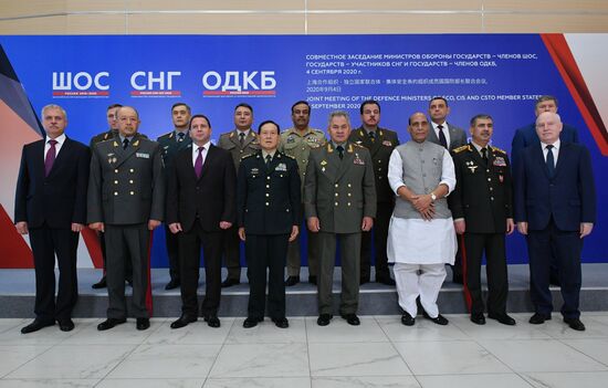 Совместное заседание министров обороны государств – членов ШОС, государств – участников СНГ и государств – членов ОДКБ