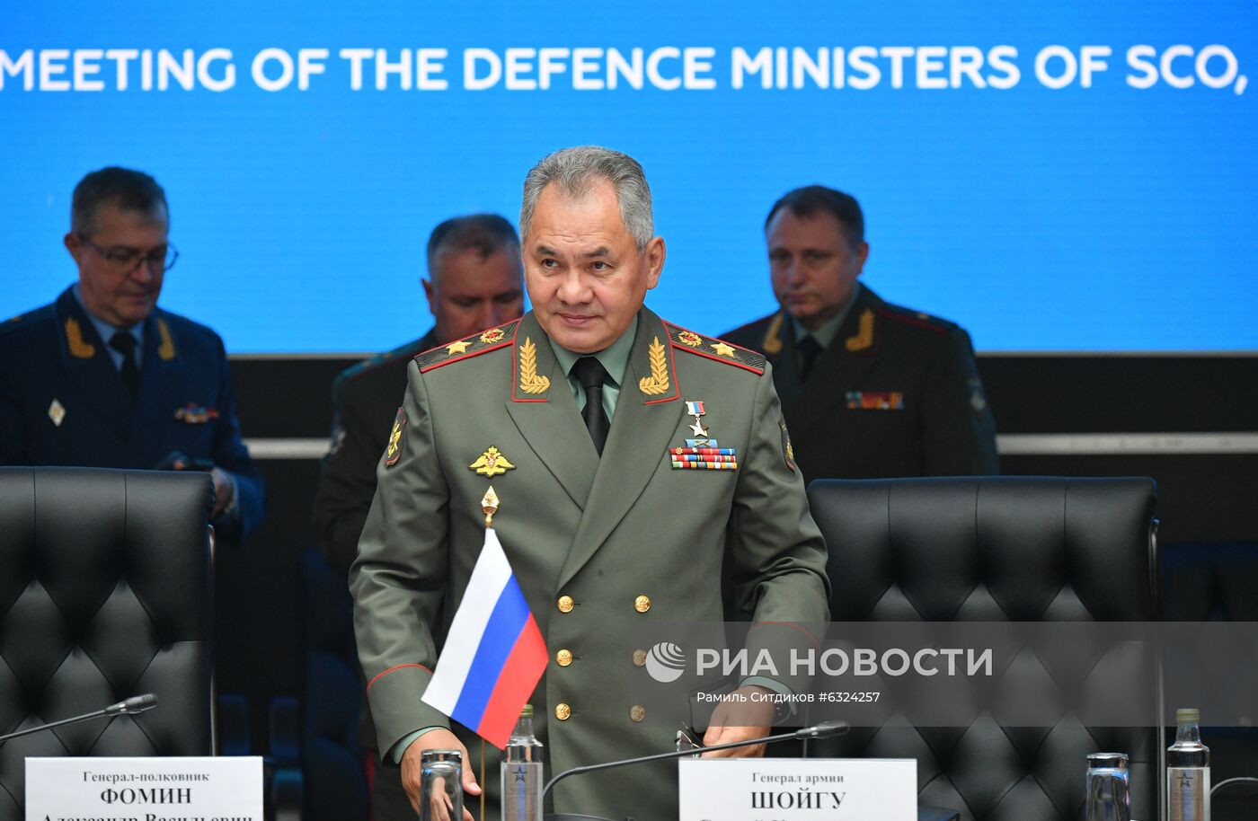 Совместное заседание министров обороны государств – членов ШОС, государств – участников СНГ и государств – членов ОДКБ