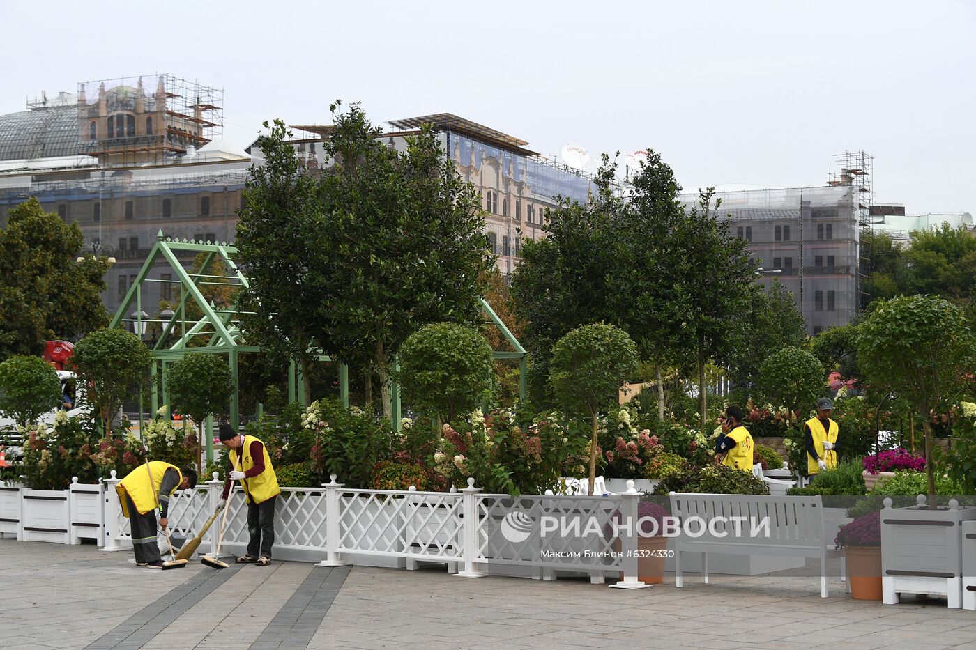 Украшение Москвы ко Дню города