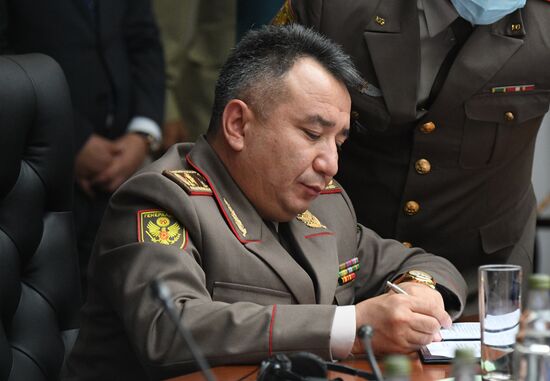 Совместное заседание министров обороны государств  членов ШОС, государств  участников СНГ и государств  членов ОДКБ