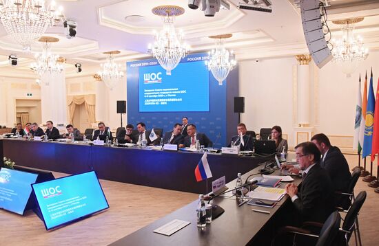 Заседание Совета национальных координаторов государств ШОС. День первый
