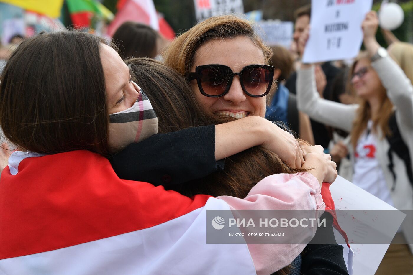 Протестная акция женщин в Минске