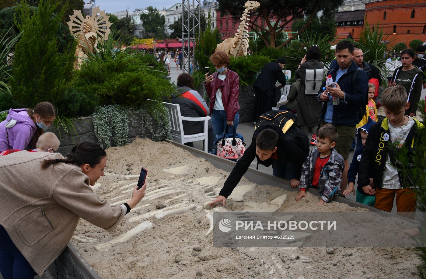 День города. Праздничные гуляния на площади Революции