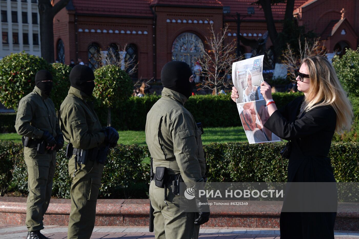 Протестная акция женщин в Минске