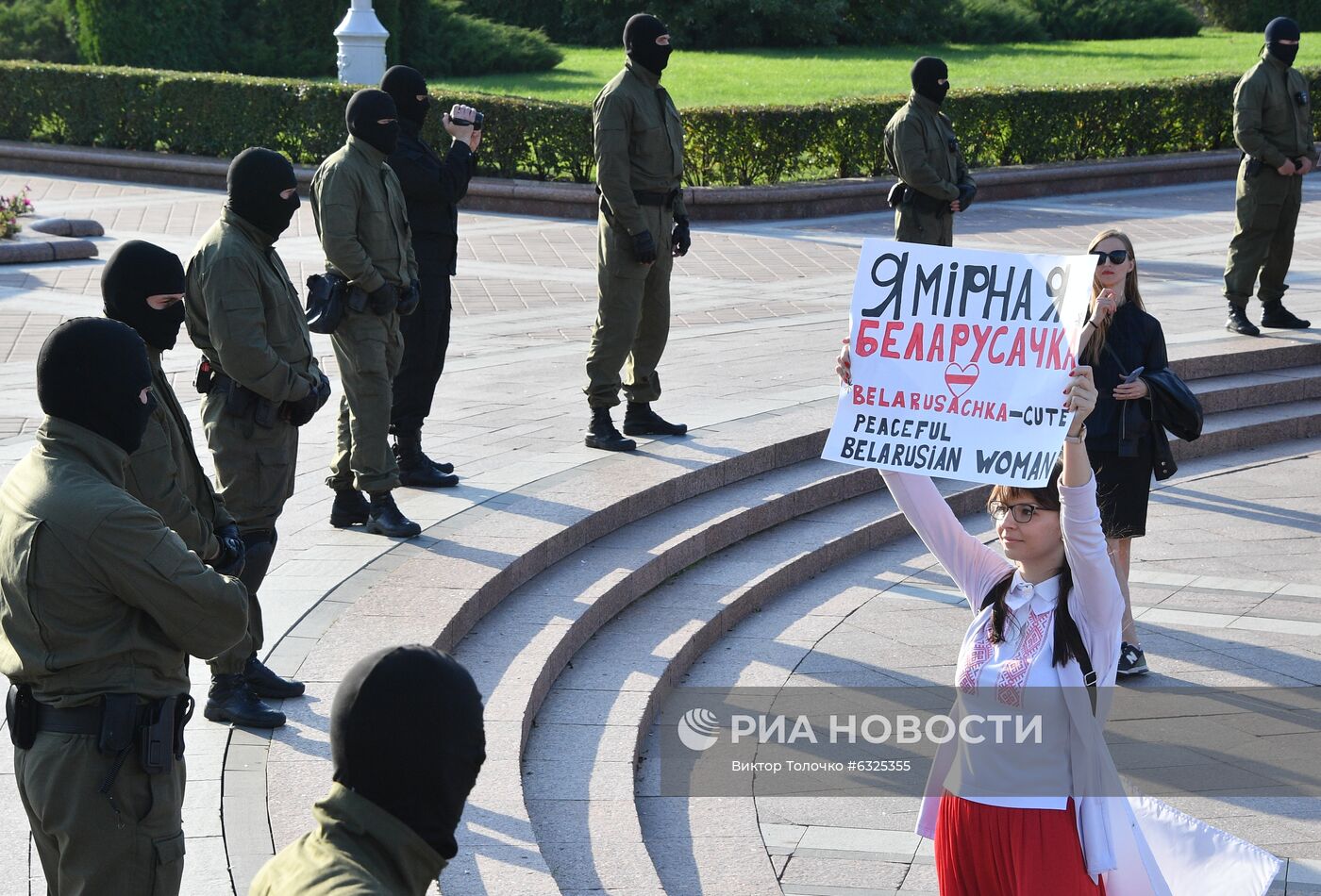 Протестная акция женщин в Минске