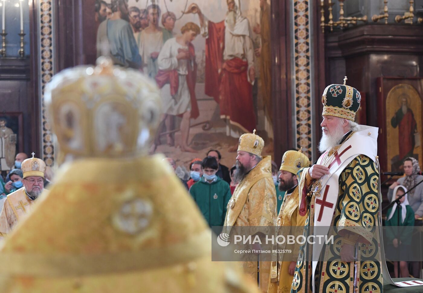 Возведение в сан митрополита нового главы Белорусской православной церкви