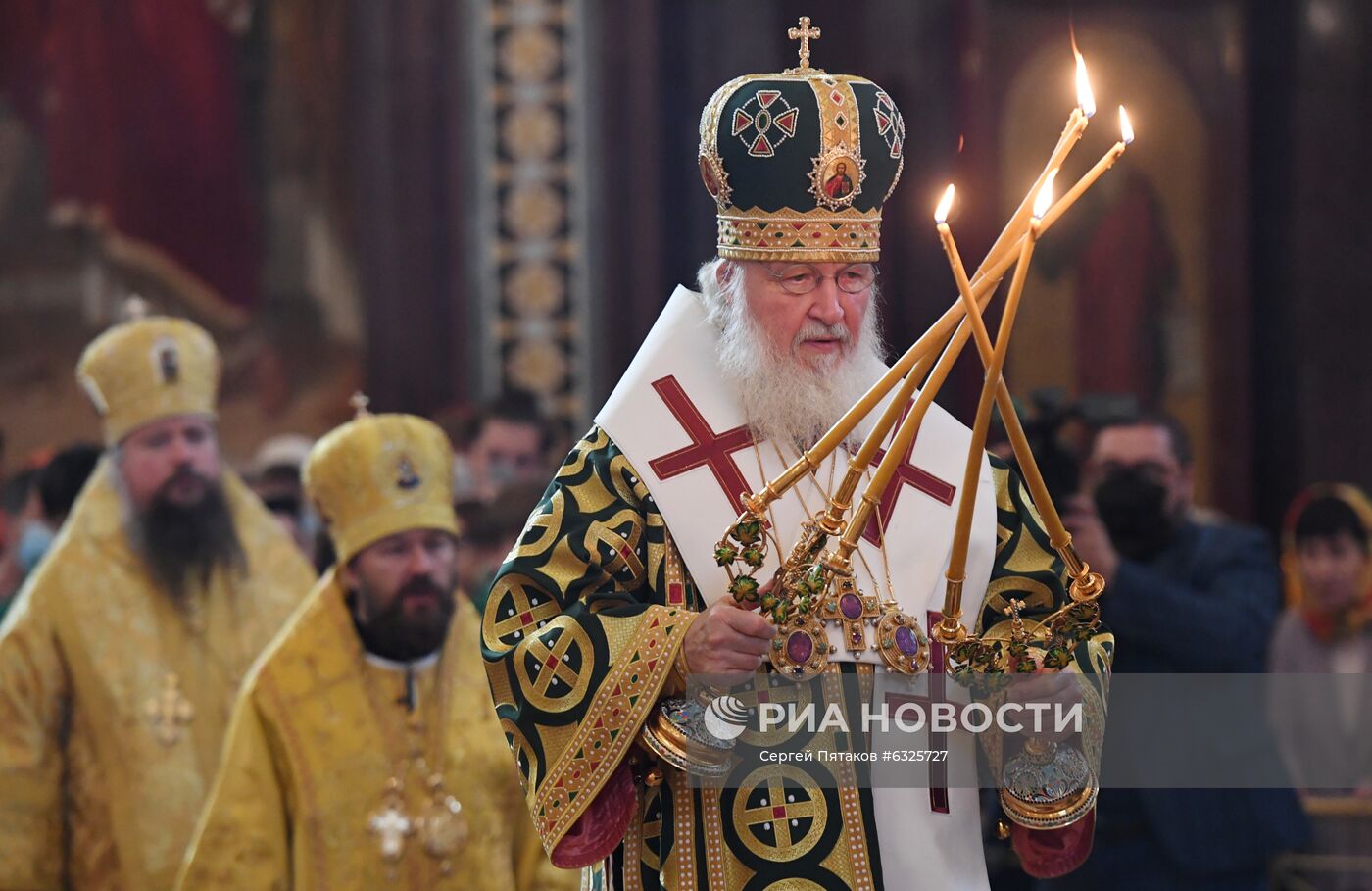 Возведение в сан митрополита нового главы Белорусской православной церкви